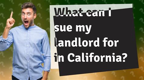 can i sue my landlord for damages to my car? what about if my car was stolen?